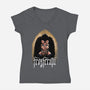 Frogferatu-Womens-V-Neck-Tee-zascanauta