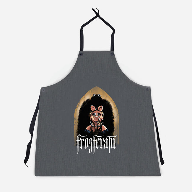 Frogferatu-Unisex-Kitchen-Apron-zascanauta