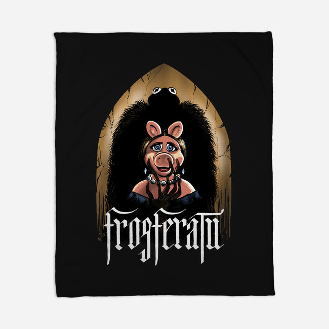 Frogferatu-None-Fleece-Blanket-zascanauta