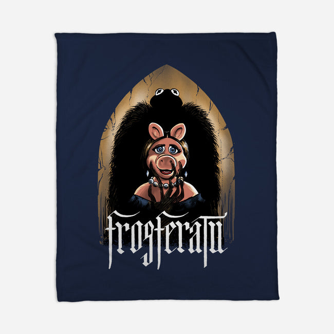 Frogferatu-None-Fleece-Blanket-zascanauta