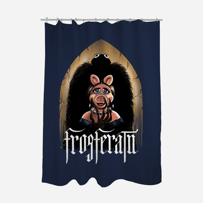 Frogferatu-None-Polyester-Shower Curtain-zascanauta