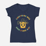 Everything Dies-Womens-V-Neck-Tee-kg07