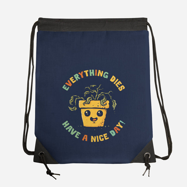 Everything Dies-None-Drawstring-Bag-kg07