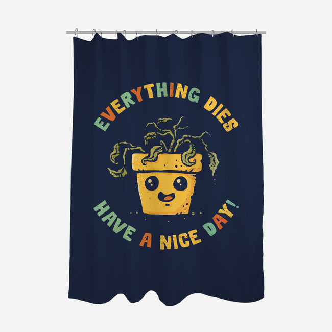 Everything Dies-None-Polyester-Shower Curtain-kg07