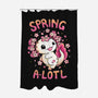 Spring A-lotl-None-Polyester-Shower Curtain-Vallina84