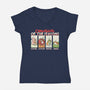 Seasons-Womens-V-Neck-Tee-Freecheese