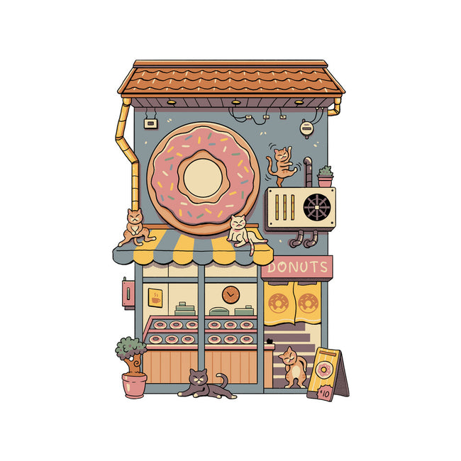 Donut House-Unisex-Crew Neck-Sweatshirt-vp021