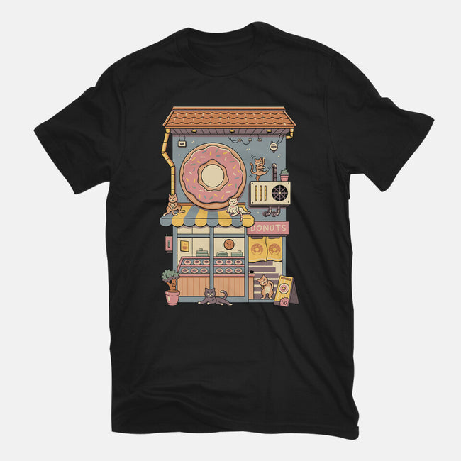 Donut House-Unisex-Basic-Tee-vp021