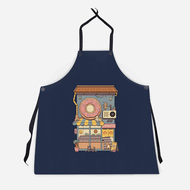 Donut House-Unisex-Kitchen-Apron-vp021