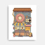 Donut House-None-Stretched-Canvas-vp021