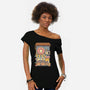 Donut House-Womens-Off Shoulder-Tee-vp021