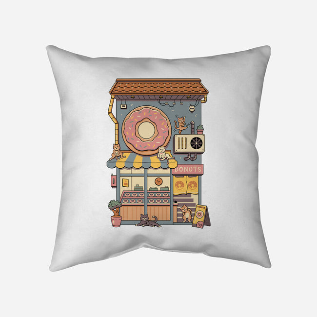 Donut House-None-Removable Cover w Insert-Throw Pillow-vp021