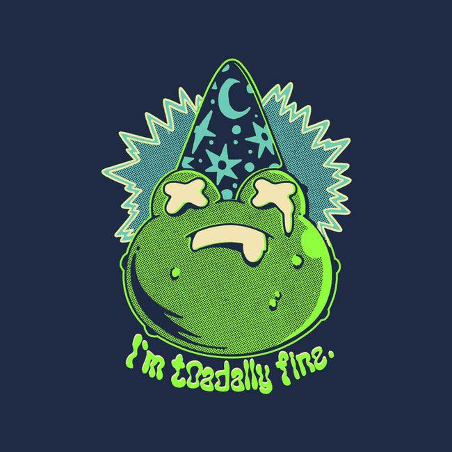 I'm Toadally Fine-Unisex-Crew Neck-Sweatshirt-ilustrata