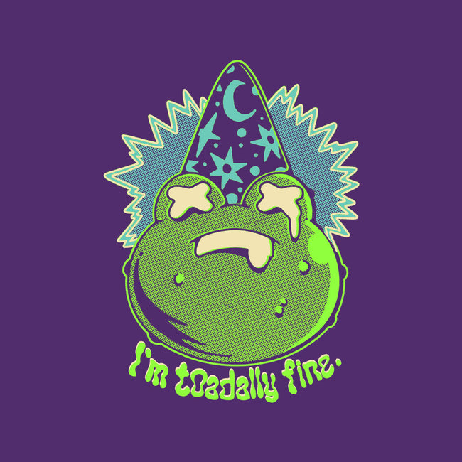 I'm Toadally Fine-Unisex-Crew Neck-Sweatshirt-ilustrata