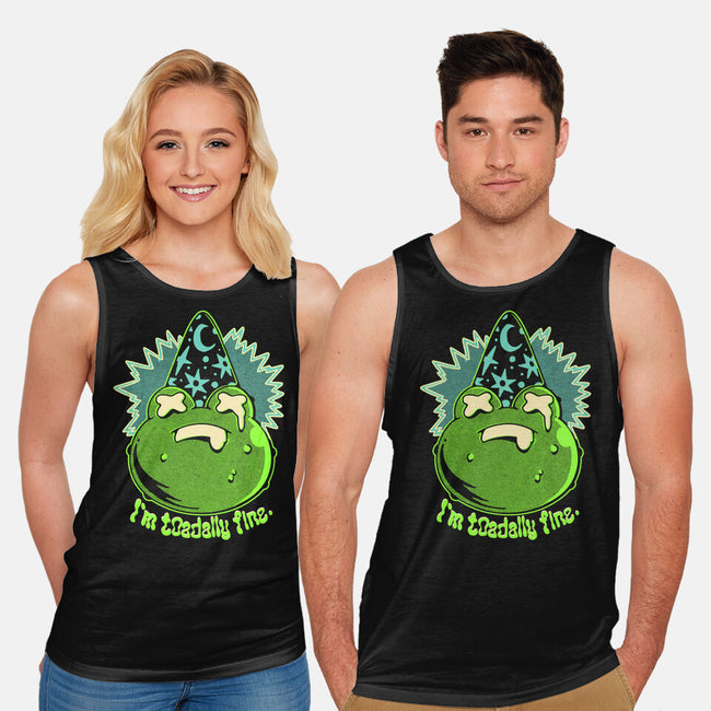 I'm Toadally Fine-Unisex-Basic-Tank-ilustrata