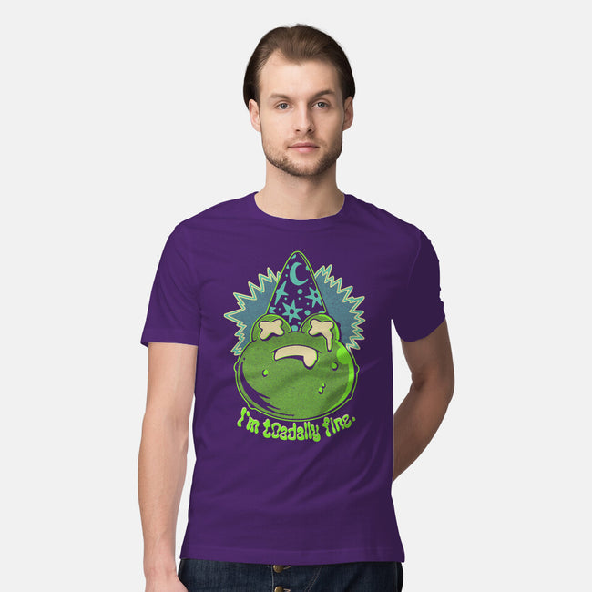 I'm Toadally Fine-Mens-Premium-Tee-ilustrata