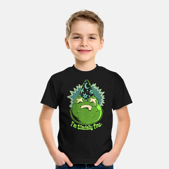 I'm Toadally Fine-Youth-Basic-Tee-ilustrata