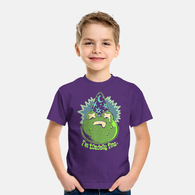 I'm Toadally Fine-Youth-Basic-Tee-ilustrata