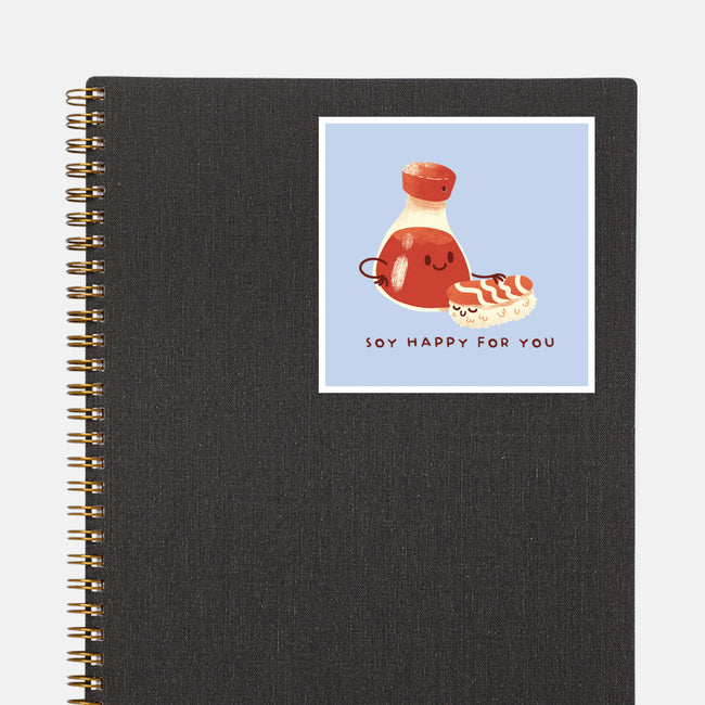 Soy Happy For You-None-Glossy-Sticker-FunkVampire