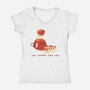 Soy Happy For You-Womens-V-Neck-Tee-FunkVampire