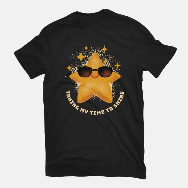 Taking My Time To Shine-Womens-Fitted-Tee-FunkVampire