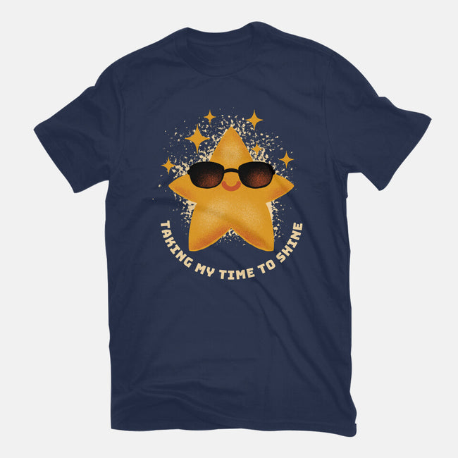 Taking My Time To Shine-Womens-Fitted-Tee-FunkVampire