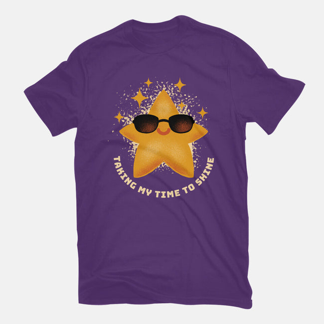Taking My Time To Shine-Womens-Fitted-Tee-FunkVampire