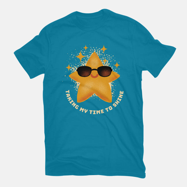 Taking My Time To Shine-Womens-Fitted-Tee-FunkVampire