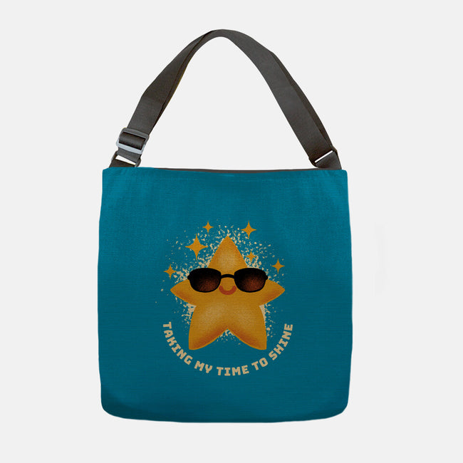 Taking My Time To Shine-None-Adjustable Tote-Bag-FunkVampire
