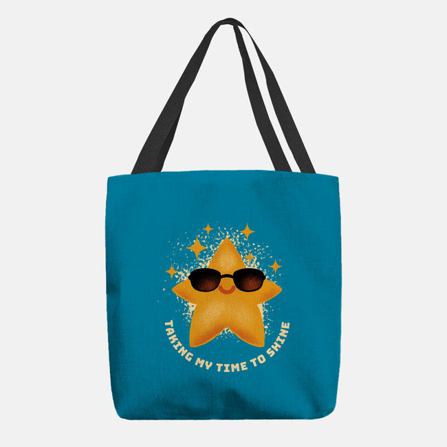 Taking My Time To Shine-None-Basic Tote-Bag-FunkVampire