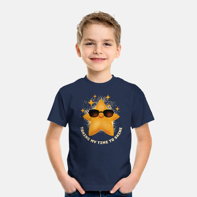 Taking My Time To Shine-Youth-Basic-Tee-FunkVampire