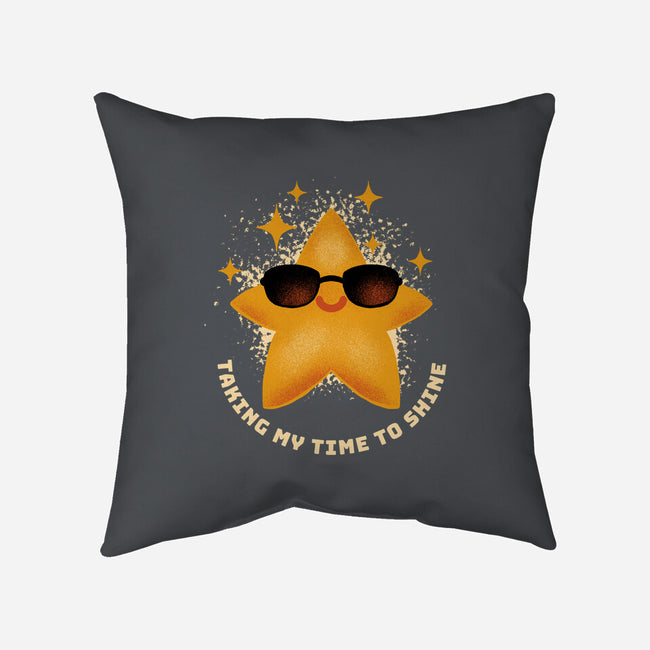 Taking My Time To Shine-None-Removable Cover w Insert-Throw Pillow-FunkVampire