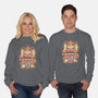 Fox Cafe-Unisex-Crew Neck-Sweatshirt-vp021