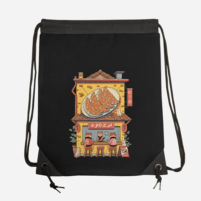 Gyoza Neko House-None-Drawstring-Bag-vp021