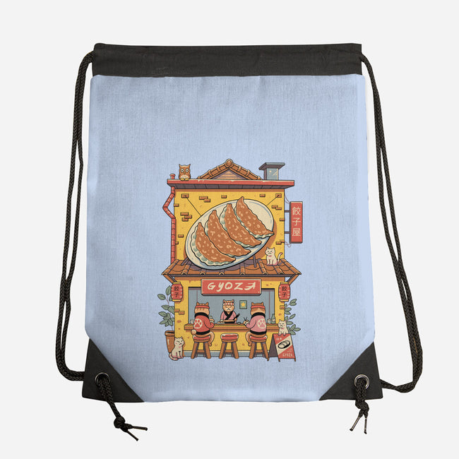 Gyoza Neko House-None-Drawstring-Bag-vp021