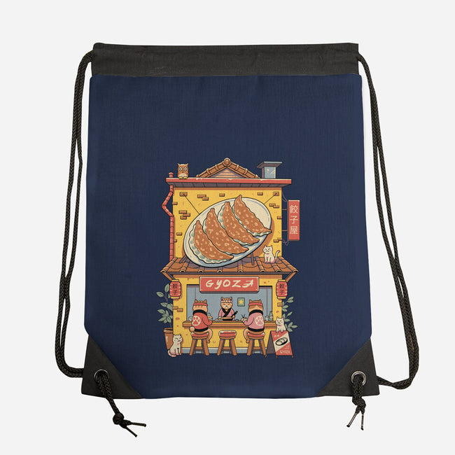 Gyoza Neko House-None-Drawstring-Bag-vp021