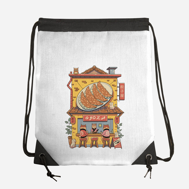 Gyoza Neko House-None-Drawstring-Bag-vp021