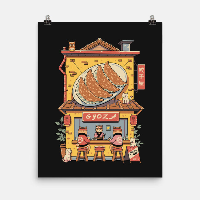 Gyoza Neko House-None-Matte-Poster-vp021