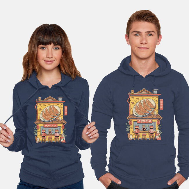 Gyoza Neko House-Unisex-Pullover-Sweatshirt-vp021