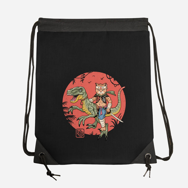 Raptor Catana Meowster-None-Drawstring-Bag-vp021