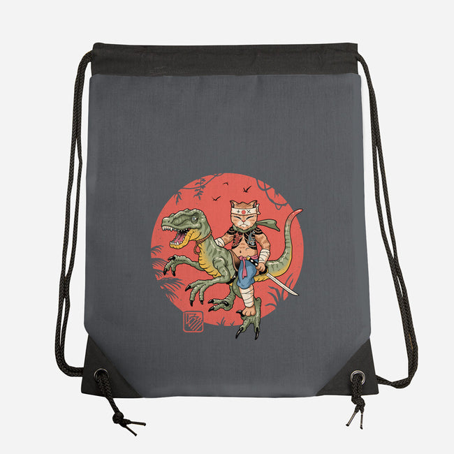 Raptor Catana Meowster-None-Drawstring-Bag-vp021