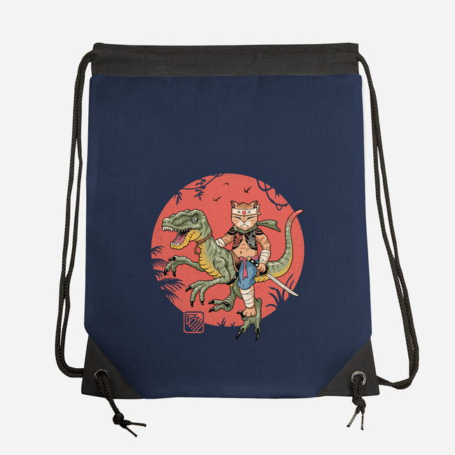 Raptor Catana Meowster-None-Drawstring-Bag-vp021