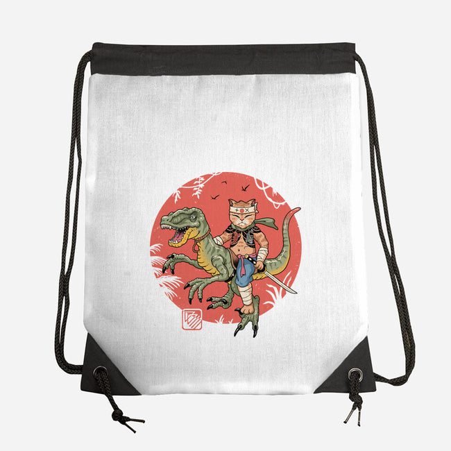 Raptor Catana Meowster-None-Drawstring-Bag-vp021
