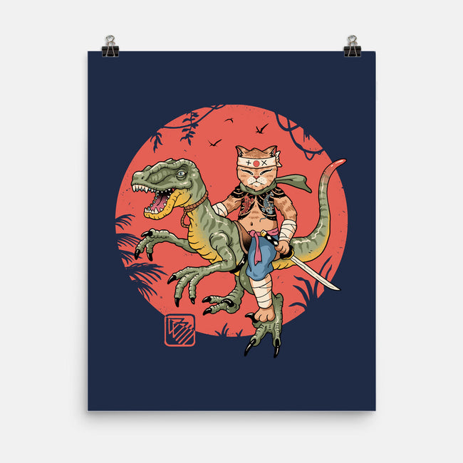 Raptor Catana Meowster-None-Matte-Poster-vp021