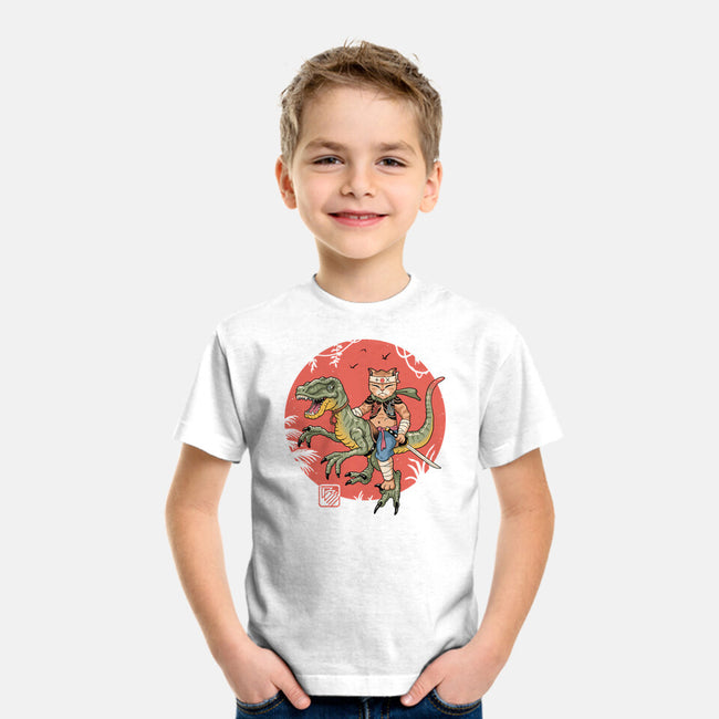 Raptor Catana Meowster-Youth-Basic-Tee-vp021