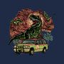 Dino Expedition-Womens-Racerback-Tank-glitchygorilla