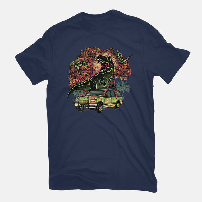 Dino Expedition-Mens-Premium-Tee-glitchygorilla