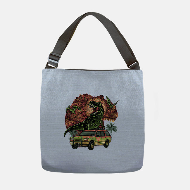 Dino Expedition-None-Adjustable Tote-Bag-glitchygorilla