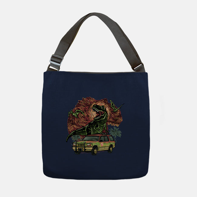 Dino Expedition-None-Adjustable Tote-Bag-glitchygorilla