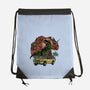 Dino Expedition-None-Drawstring-Bag-glitchygorilla